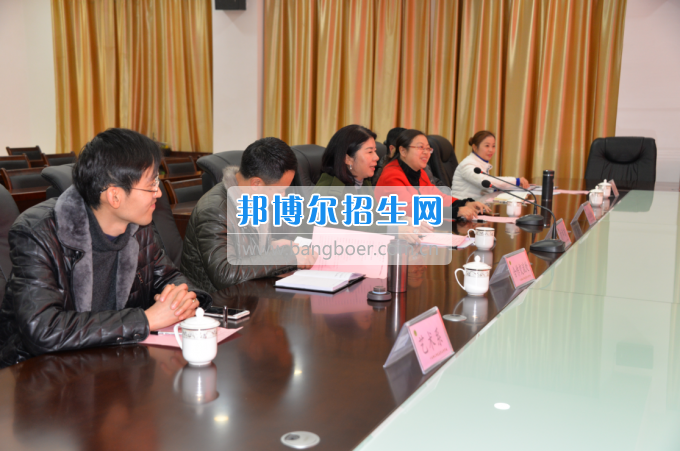 自貢市旅游職業(yè)高級中學(xué)到川南幼兒師范高等專科學(xué)校考察