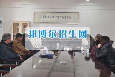 四川省什邡市職業中專學校迎接德陽市、什邡市教育局開學工作檢查