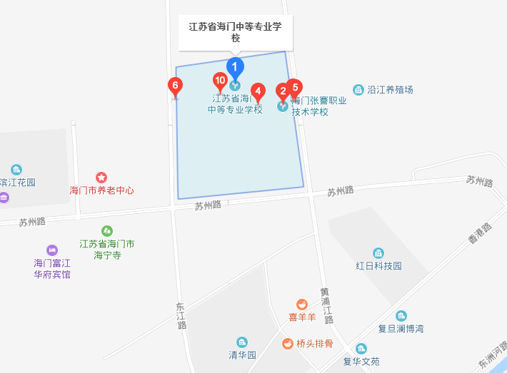 江蘇海門中等專業學校地址在哪里