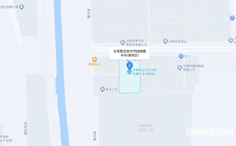 許昌市建安區(qū)職業(yè)中等專(zhuān)業(yè)學(xué)校地址，乘車(chē)路線