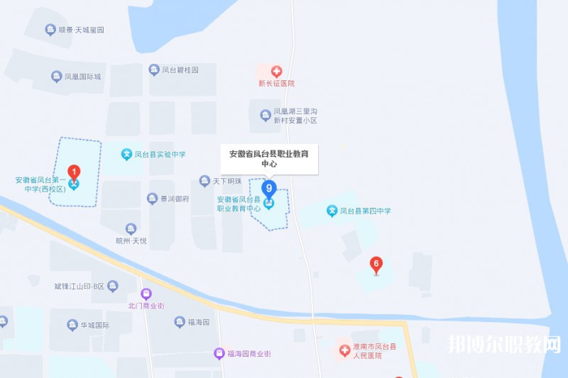 鳳臺縣科技中等專業學校地址，乘車路線